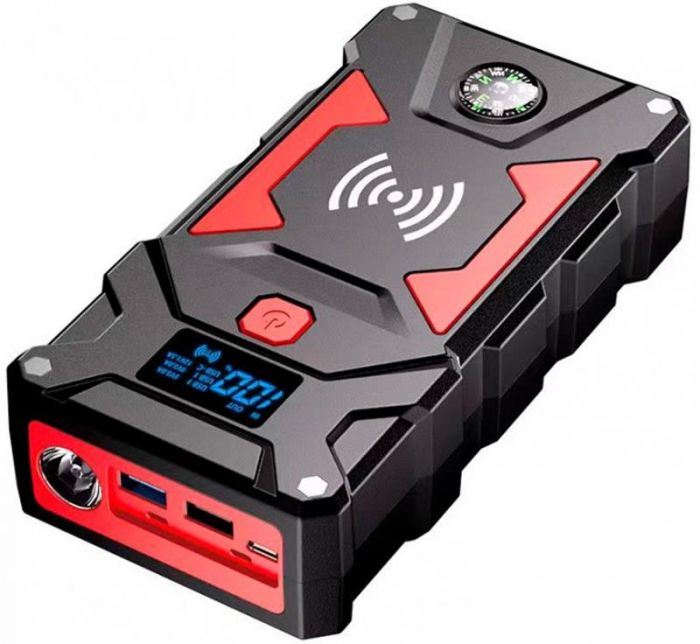 Пусковий пристрій для автомобілів ХоКо FNNEMGE series FG601 24000mAh Car Jump Starter Black (XK-FG601)