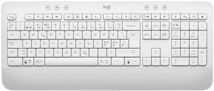 Клавiатура бездротова Logitech Signature K650 US OffWhite USB (920-010977)