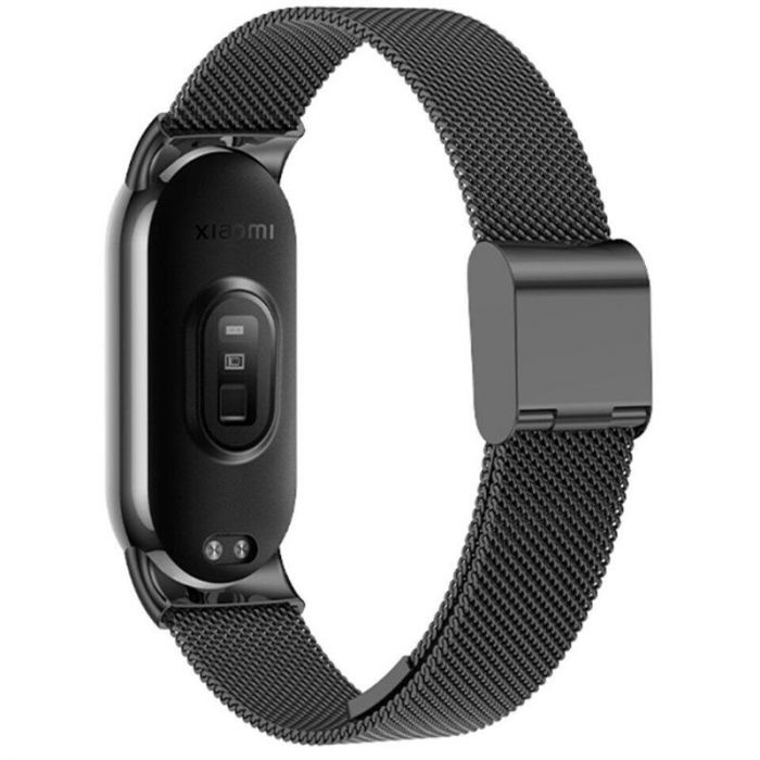 Ремінець BeCover Metal для Xiaomi Mi Smart Band 8 Black (709357)