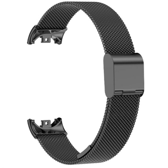 Ремінець BeCover Metal для Xiaomi Mi Smart Band 8 Black (709357)