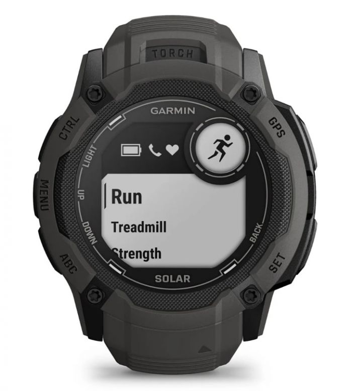 Смарт-годинник Garmin Instinct 2X Solar Graphite (010-02805-24)