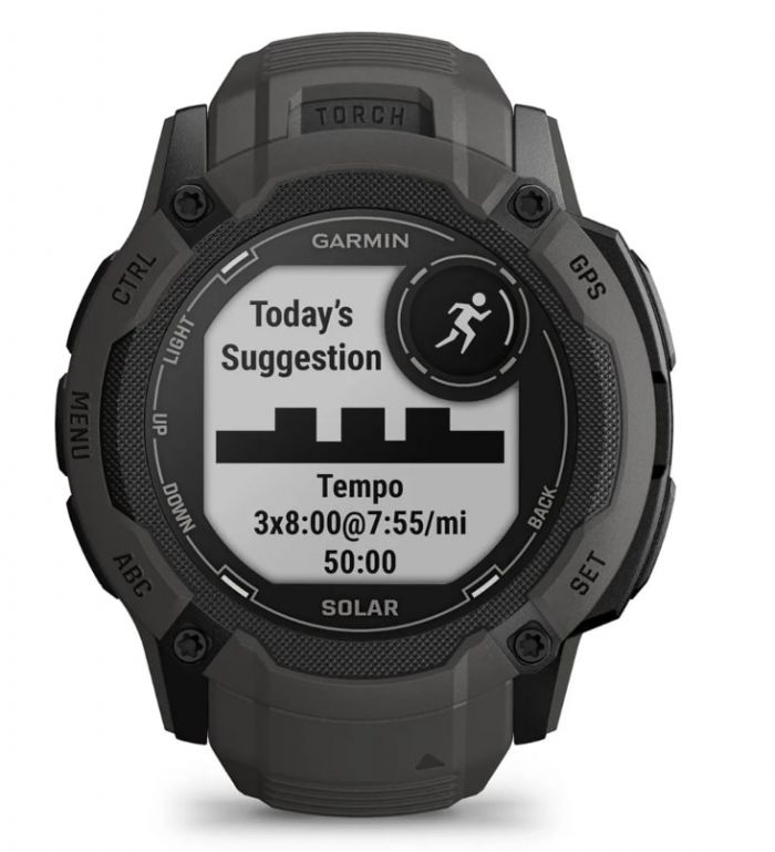 Смарт-годинник Garmin Instinct 2X Solar Graphite (010-02805-24)