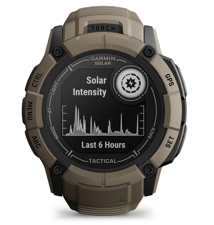 Смарт-годинник Garmin Instinct 2X Solar Tactical Coyote Tan (010-02805-64)