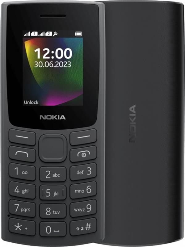 Мобільний телефон Nokia 106 2023 Dual Sim Charcoal