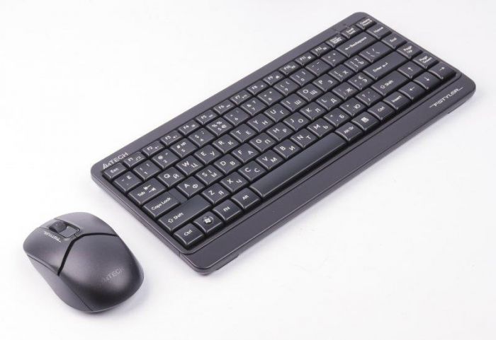 Комплект (клавіатура, миша) бездротовий A4Tech FG1112S Black USB