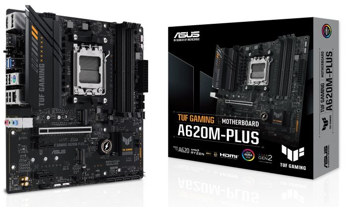 Материнська плата Asus TUF Gaming A620M-Plus Socket AM5