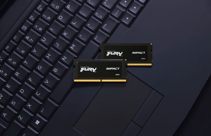 Модуль пам`ятi SO-DIMM 8GB/4800 DDR5 Kingston Fury Impact (KF548S38IB-8)