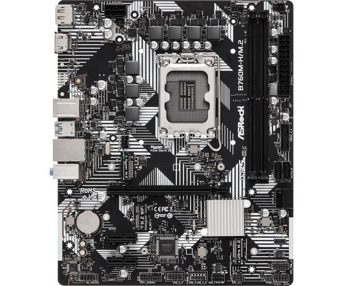 Материнська плата ASRock B760M-H/M.2 Socket 1700