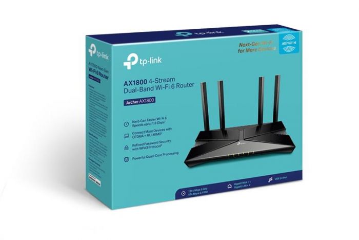 Бездротовий маршрутизатор TP-Link Archer AX1800