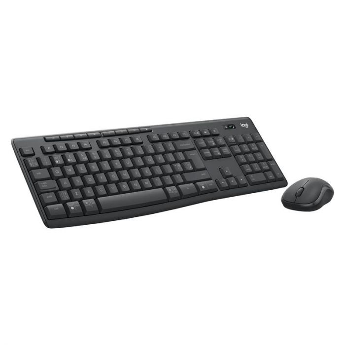 Комплект (клавіатура, миша) бездротовий Logitech MK370 Graphite (920-012077)