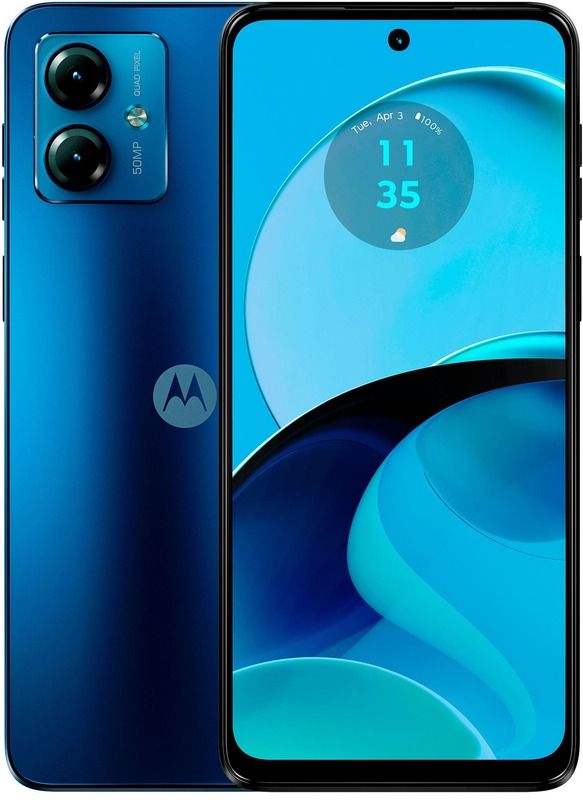 Смартфон Motorola Moto G14 4/128GB Dual Sim Sky Blue (PAYF0004PL)