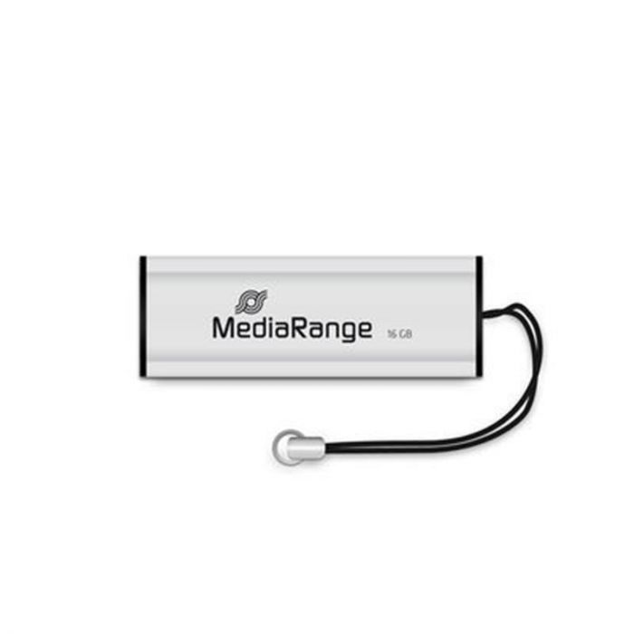 Флеш-накопичувач USB3.0 16GB MediaRange Black/Silver (MR915)