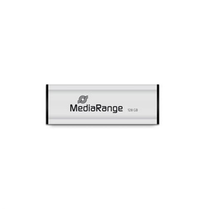 Флеш-накопичувач USB3.0 128GB MediaRange Black/Silver (MR918)