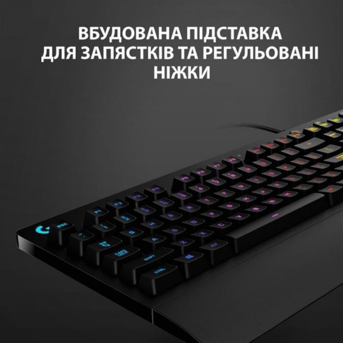 Клавiатура Logitech G213 Prodigy Black (920-010740)