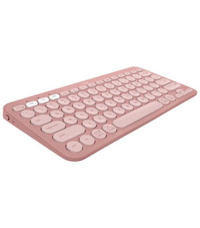 Клавiатура бездротова Logitech Pebble Keys 2 K380s Rose (920-011853)
