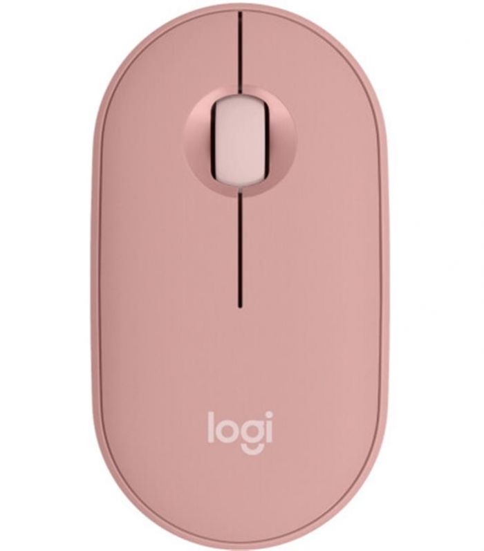 Миша бездротова Logitech Pebble Mouse 2 M350s Rose (910-007014)