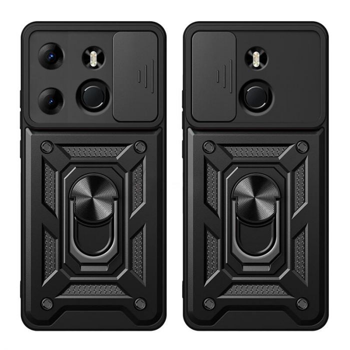 Чохол-накладка BeCover Military для Tecno Spark Go 2023 (BF7) Black (709151)