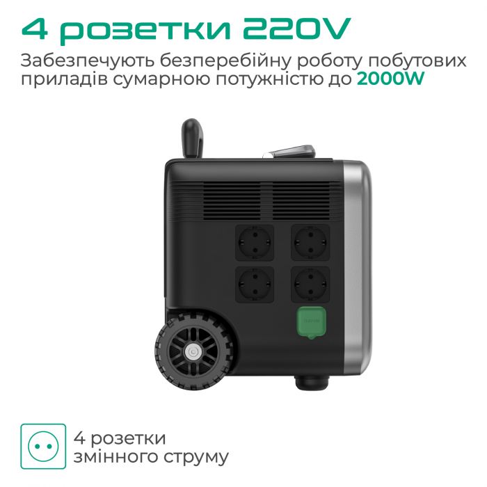 Зарядна станція Zendure 1440 Wh (ZDSBP1500-bk-eu)