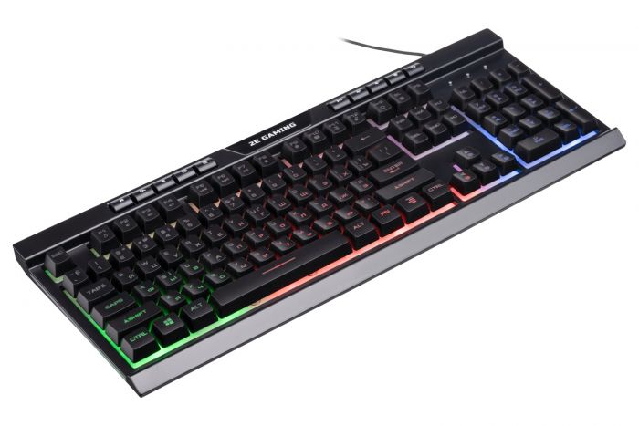 Клавіатура 2E Gaming KG300UB LED Ukr Black (2E-KG300UB)