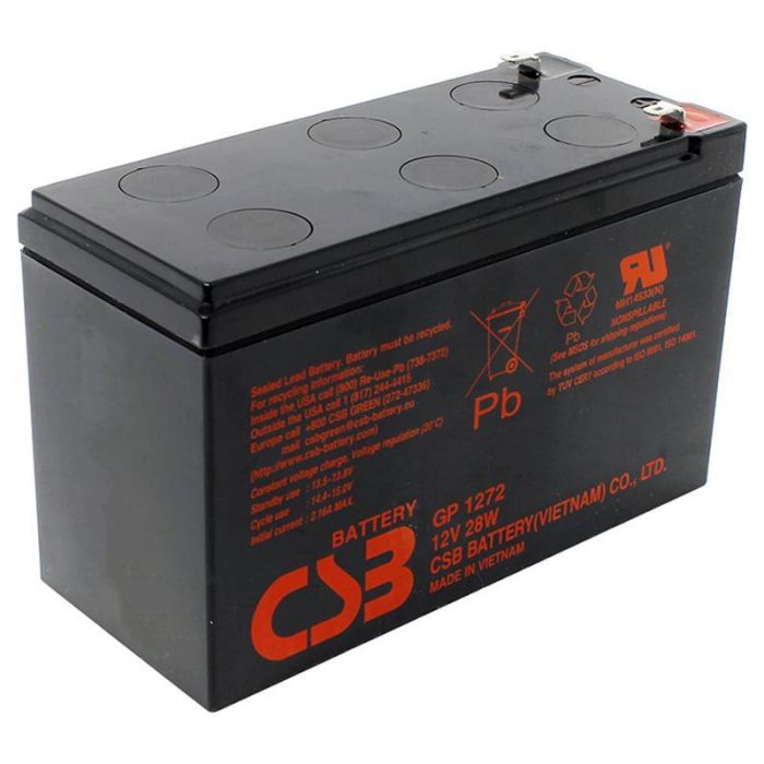 Акумуляторна батарея CSB 12V 7.2AH (GP1272, 28W) AGM