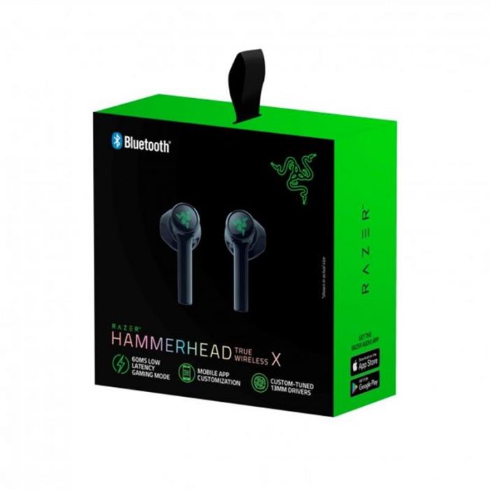 Bluetooth-гарнітура Razer Hammerhead True Wireless X Black (RZ12-03830100-R3G1)