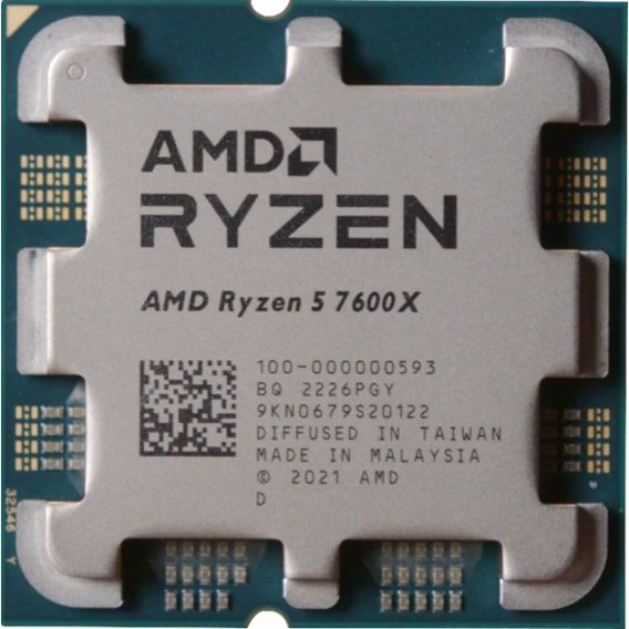 Процесор AMD Ryzen 5 7600X (4.7GHz 32MB 105W AM5) Box (100-100000593WOF)