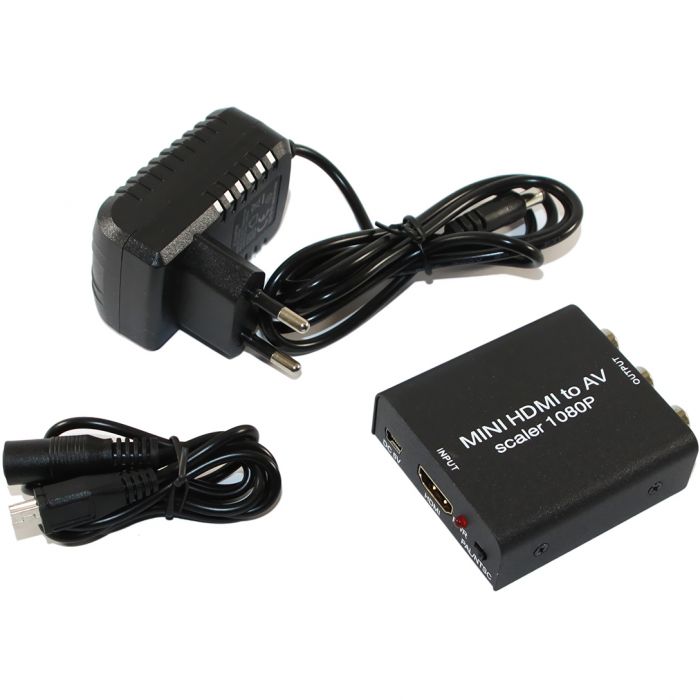 Контролер Atcom HDMI-3RCA (15275) з блоком живлення