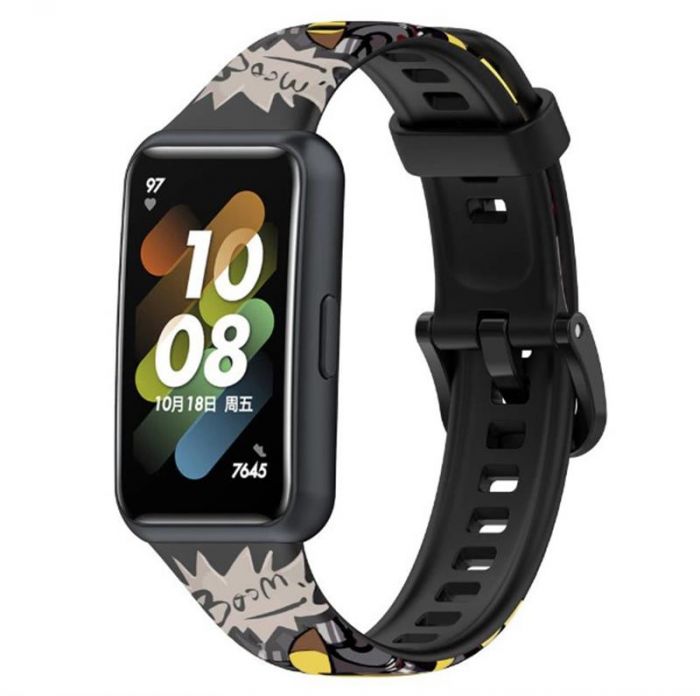 Ремінець BeCover Modern Style для Huawei Band 7/Honor Band 7 Pikachu (709452)