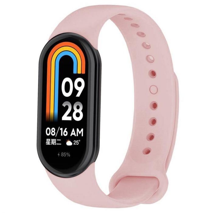 Силіконовий ремінець BeCover для Xiaomi Mi Smart Band 8 Coral (709387)