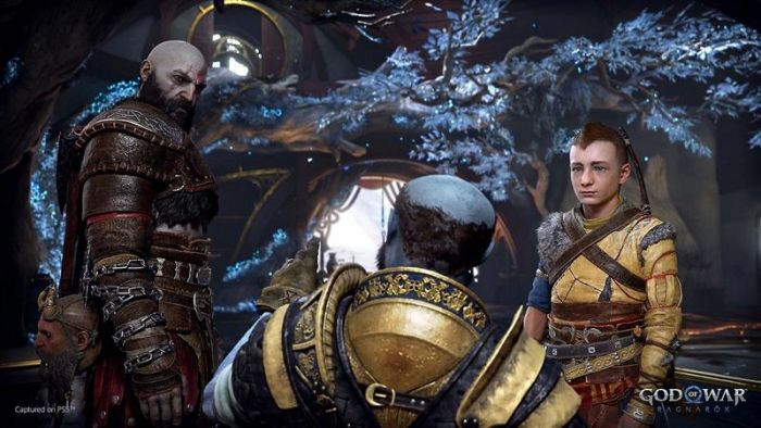 Гра God of War Ragnarok для Sony PlayStation 5, Ukrainian version, Blu-ray (9410591)