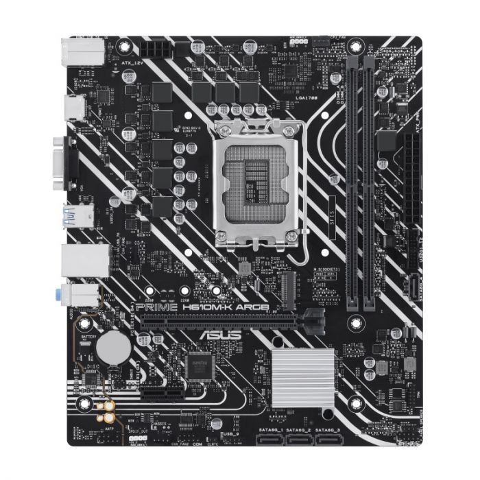 Материнська плата Asus Prime H610M-K ARGB Socket 1700