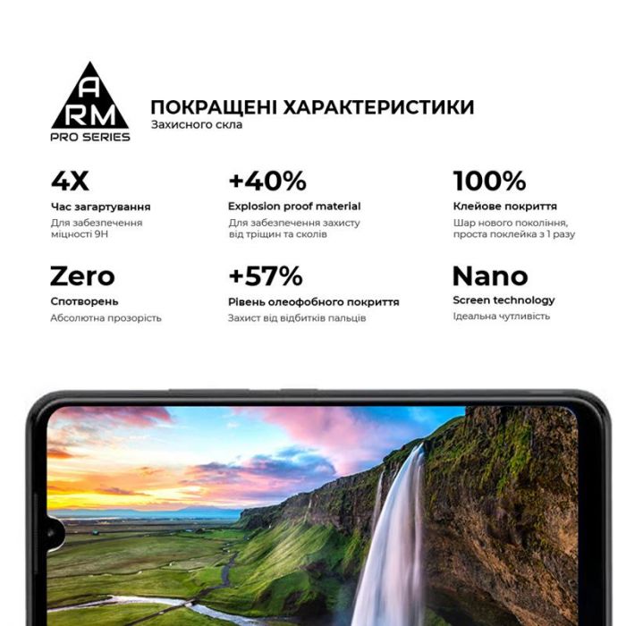 Захисне скло Armorstandart Pro для ZTE Blade L220 Black (ARM68890)