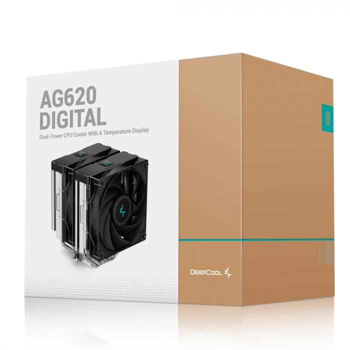 Кулер процесорний DeepCool AG620 Digital BK (R-AG620-BKNDMN-G-1)