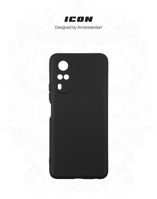 Чохол-накладка Armorstandart Icon для Vivo Y31 Black (ARM61455)