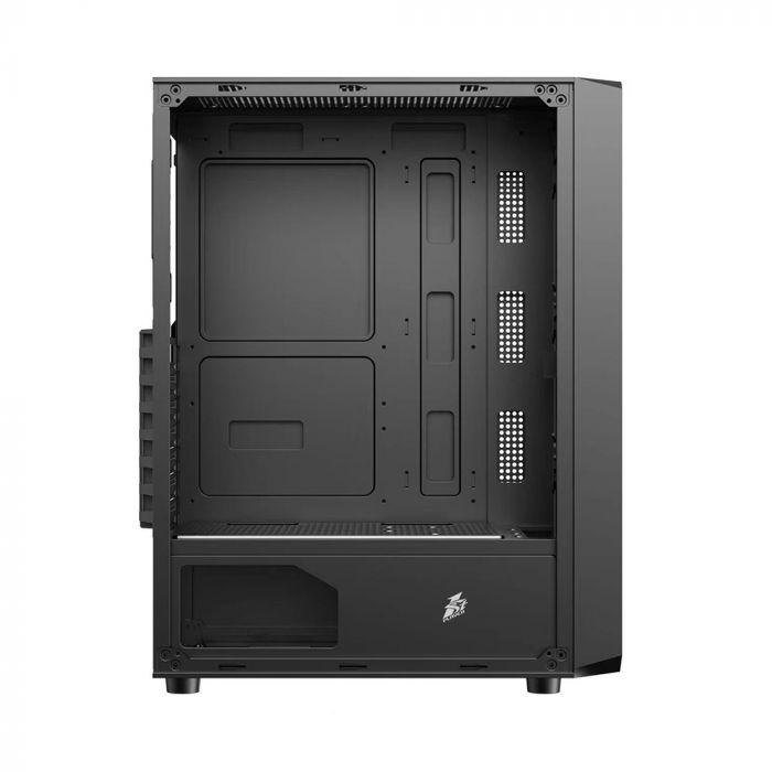 Корпус 1stPlayer FD3-4F2(AP)-BK Black без БЖ