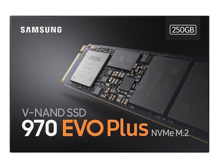 Накопичувач SSD 250GB Samsung 970 EVO Plus M.2 PCIe 3.0 x4 V-NAND MLC (MZ-V7S250BW)