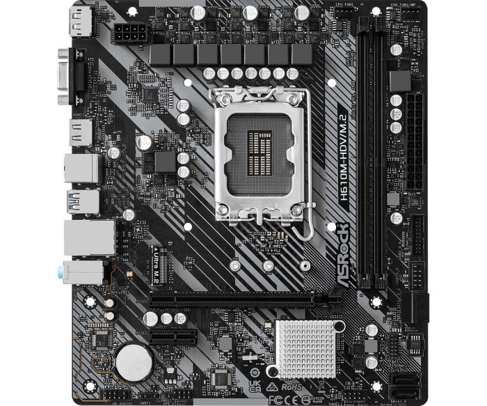 Материнська плата ASRock H610M-HDV/M.2 R2.0 Socket 1700