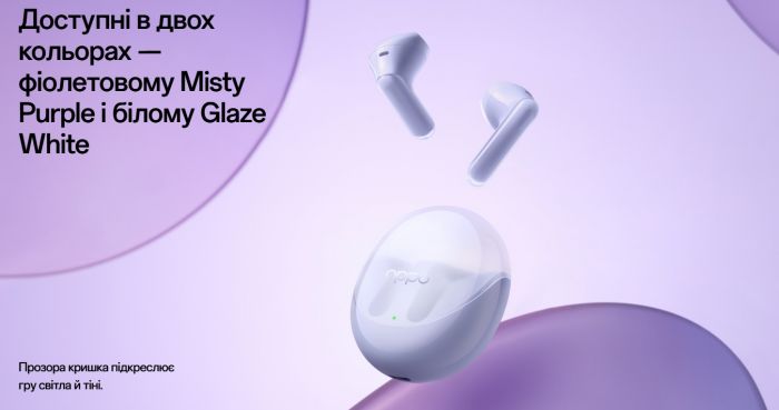 Bluetooth-гарнітура Oppo Enco Air3 Misty Purple (OFETE31_Purple)