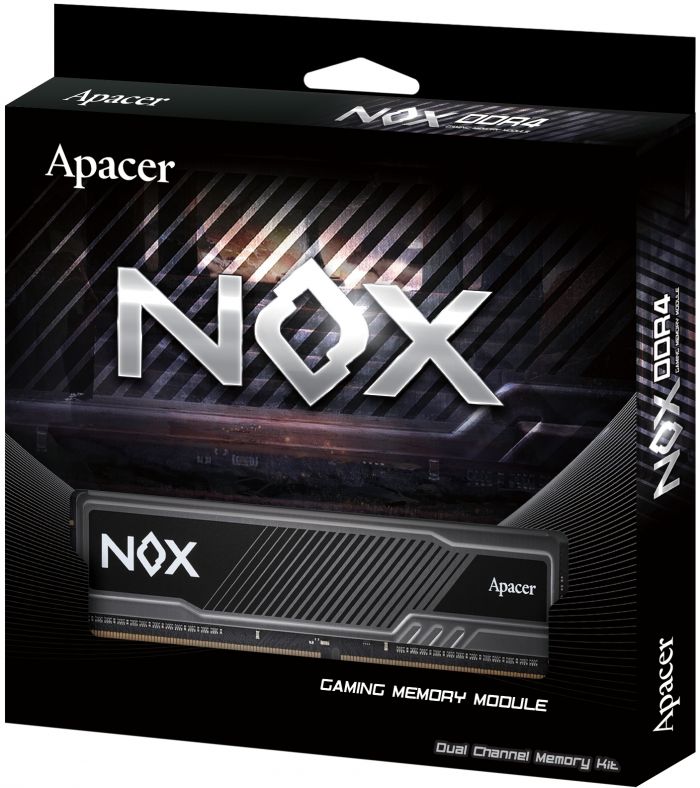 Модуль пам`ятi DDR4 2x16GB/3600 Apacer NOX (AH4U32G36C25YMBAA-2)