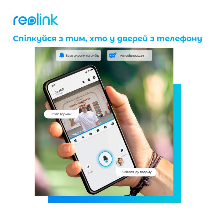 Відеодзвінок Reolink D340W (Video Doorbell WiFi)