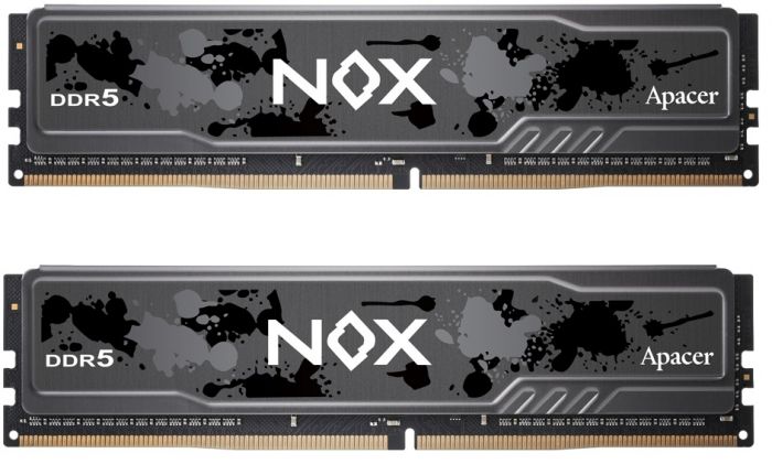 Модуль пам`ятi DDR5 2x32GB/5600 Apacer NOX (AH5U64G56C522MBAA-2)