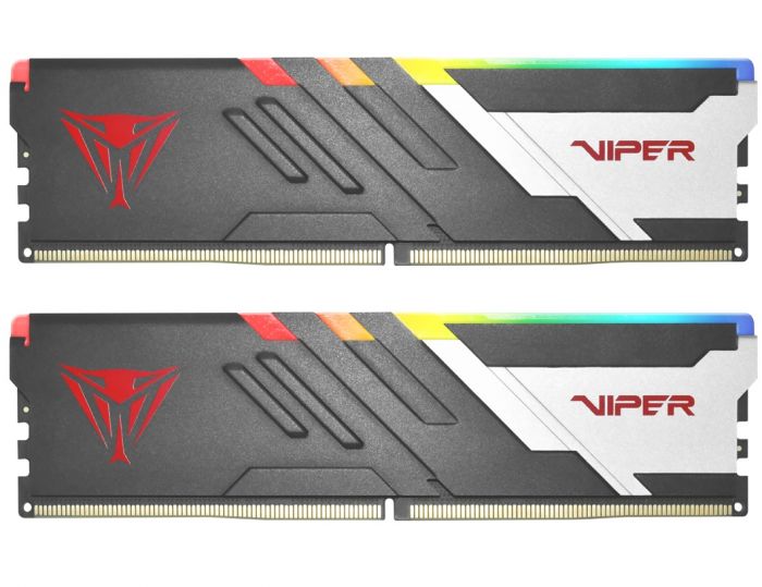 Модуль пам`яті DDR5 2x32GB/6000 Patriot Viper Venom RGB (PVVR564G600C36K)