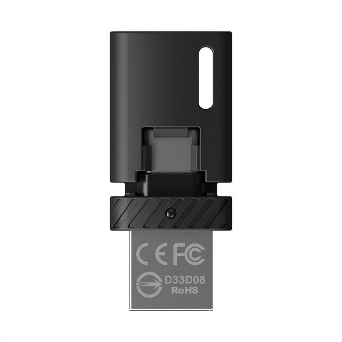 Флеш-накопичувач USB3.2 128GB OTG Type-C Team M211 Black (TM2113128GB01)