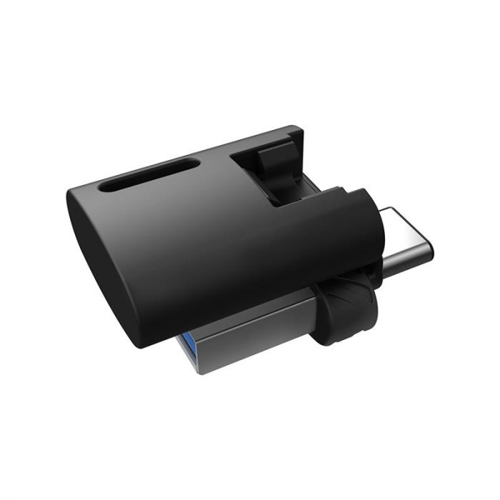 Флеш-накопичувач USB3.2 128GB OTG Type-C Team M211 Black (TM2113128GB01)