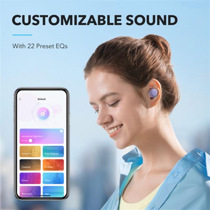 Bluetooth-гарнітура Anker SoundCore A25i Purple (A3948GQ2)