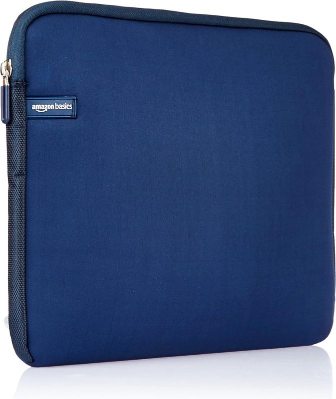 Чохол для ноутбука Amazon Basics Sleeve 15.6" Navy Blue (B01EFMIL4U)