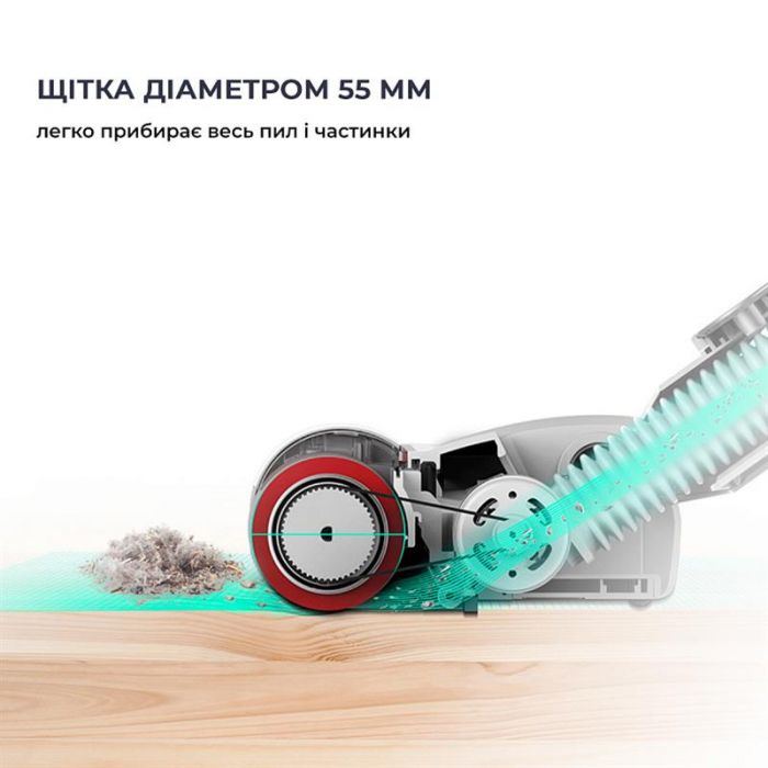 Пилосос Jimmy Wireless Vacuum Cleaner Silver (JV53S)