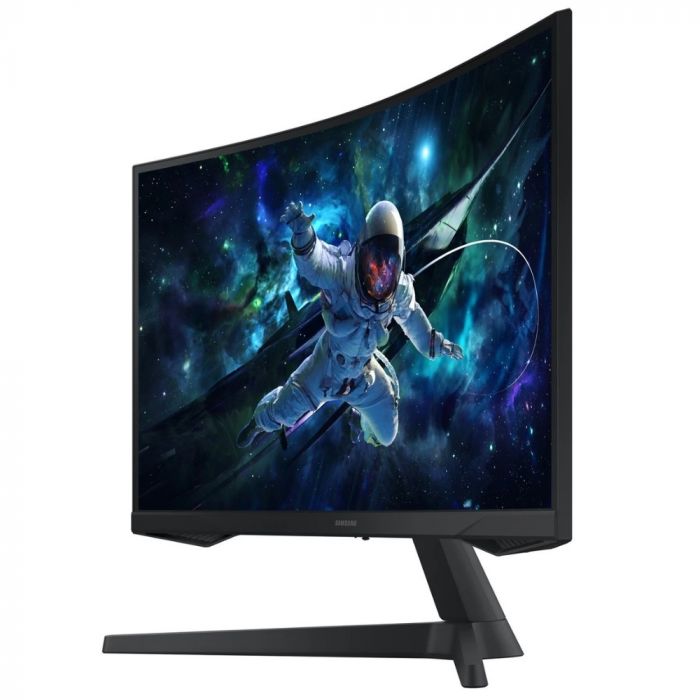 Монiтор Samsung 27" Odyssey G5 S27CG550 Black (LS27CG550EIXCI) VA Black Curved 165Hz