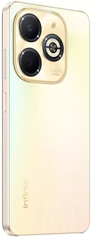 Смартфон Infinix Smart 8 Plus X6526 4/128GB Dual Sim Shiny Gold