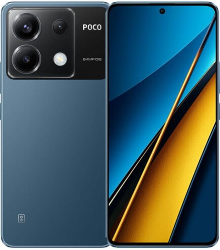 Смартфон Xiaomi Poco X6 5G 8/256GB Dual Sim Blue EU_